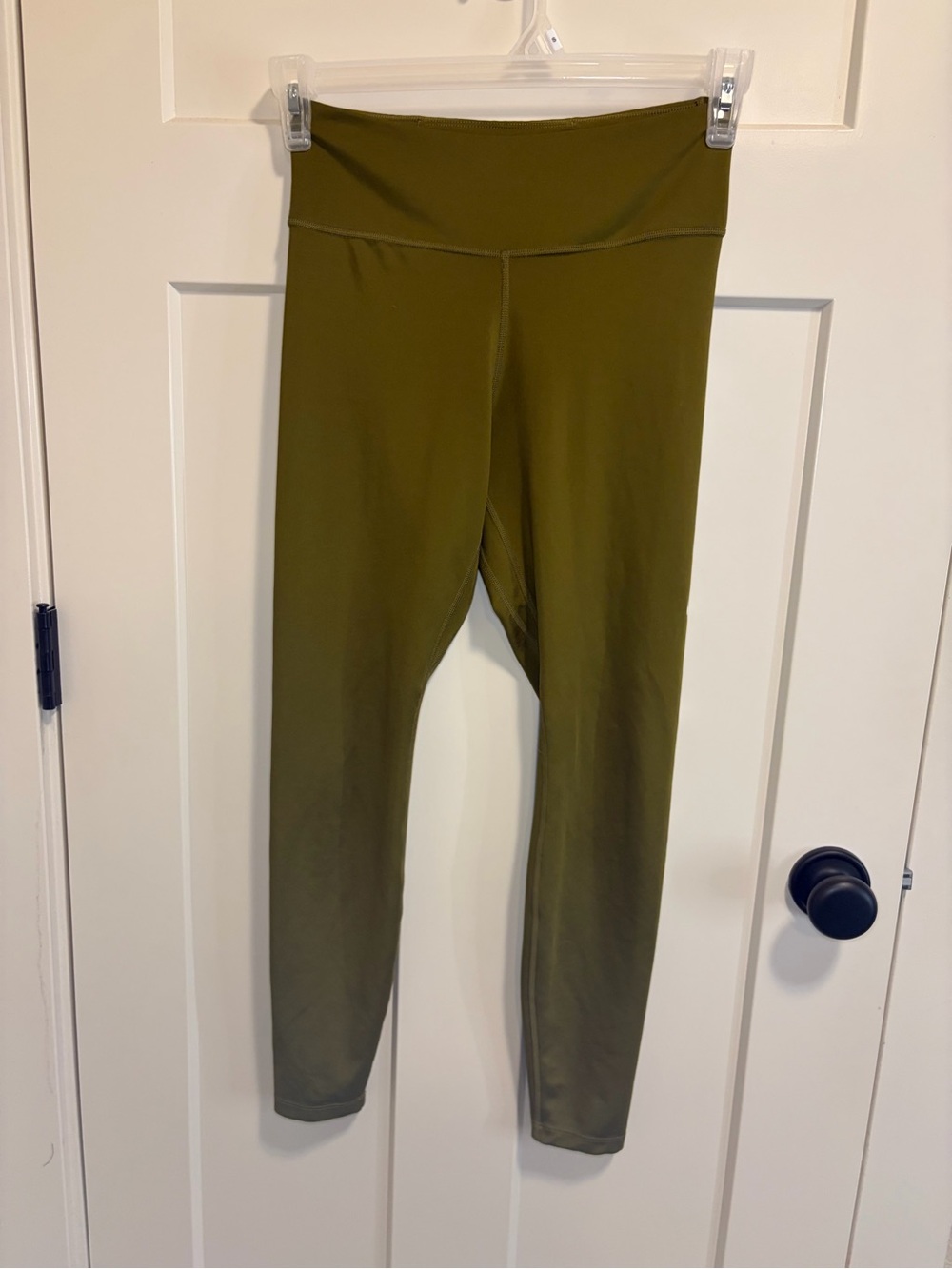 Nike Olive Green Dri-Fit Performance Leggings Size S